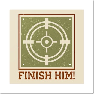 FINISH HIM!, Gift Gaming Posters and Art